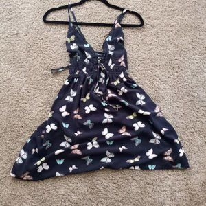 Wild Fable Rainbow Butterfly Dress